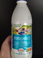 Lait demi écrémé