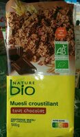 Muesli croustillant tout chocolat