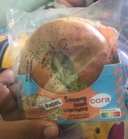 Bagel saumon concombre