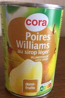 Poires william sirop léger