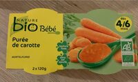 Purée de carotte Bio