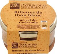 Rillettes de thon blanc