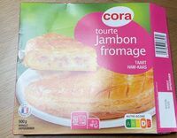 Tourte jambon fromage