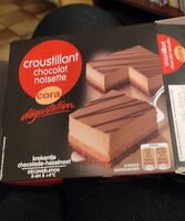 Croustillant chocolat noisette