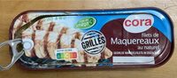 Filets de maqureaux au naturel grillés