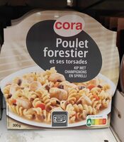 Poulet forestier et ses torsades