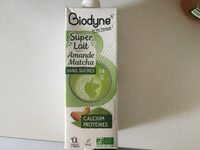 Lait amande matcha