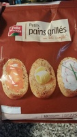 Petits pains grilles au blé complet