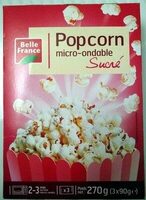 Popcorn micro-ondable sucré