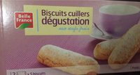 Biscuits cuillers dégustation aux oeufs frais
