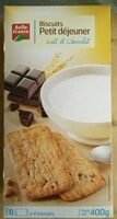Biscuits Petit Déjeuner Lait & Chocolat