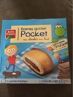 Et.6 Barres Pocket 125G Chocol / Lait Belle France