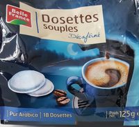 Dosettes souples Decafeine
