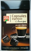 Capsules Espresso Classique