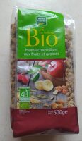 Muesli croustillant aux fruit et graines