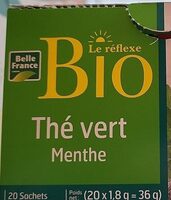 Belle France Bio The Vert Menthe
