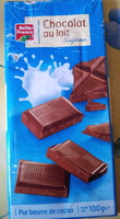 Chocolat au lait supérieur