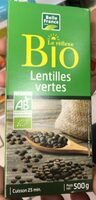 Lentilles vertes