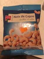 Noix de cajou grillées et salées