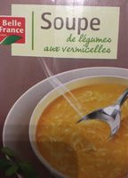 Soupe de legumes aux vermicelles