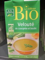 Velouté de courgette et basilic