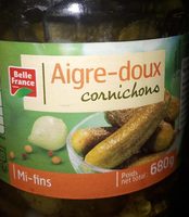 Cornichons aigre-doux