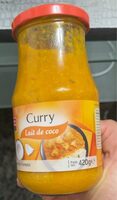Sauce curry lait coco