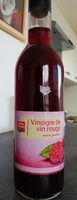 Vinaigre de vin rouge saveur framboise