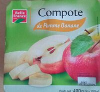Compote pomme banane