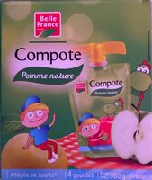 Compote de pomme nature