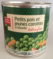 Petits pois et jeunes carottes à l'étuvée, Extra-fins