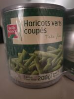 Haricots verts coupés