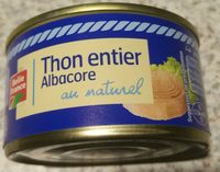 Thon Entier Albacore au Naturel