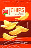 Chips saveur poulet braise