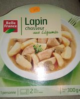 Lapin chasseur aux légumes