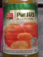 Pet 1L Pur Jus Clémentine