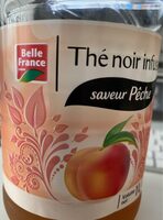 Thé noir infusé saveur pêche