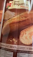 Demi baguettes precuites