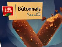 Bâtonnets vanille