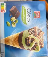 Cones cholat pistache