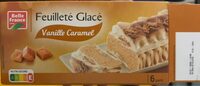 Feuilleté glacé vanille caramel