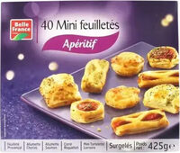 40 mini feuilletés apéritif