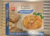 4 Paniers feuilletés Saint-Jacques