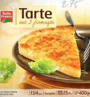 Tarte aux 3 fromages