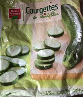 Courgettes en rondelles