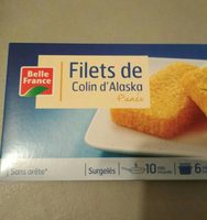 Filets de colin d'alaska panés
