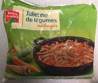 Julienne de légumes mélangés
