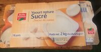 Yaourt nature sucré