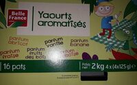 Yaourts aromatisés
