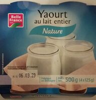 Yaourt au lait entier Nature